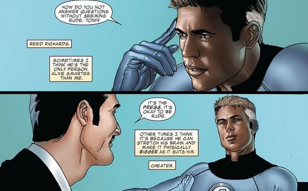 What's Tony Stark's IQ?