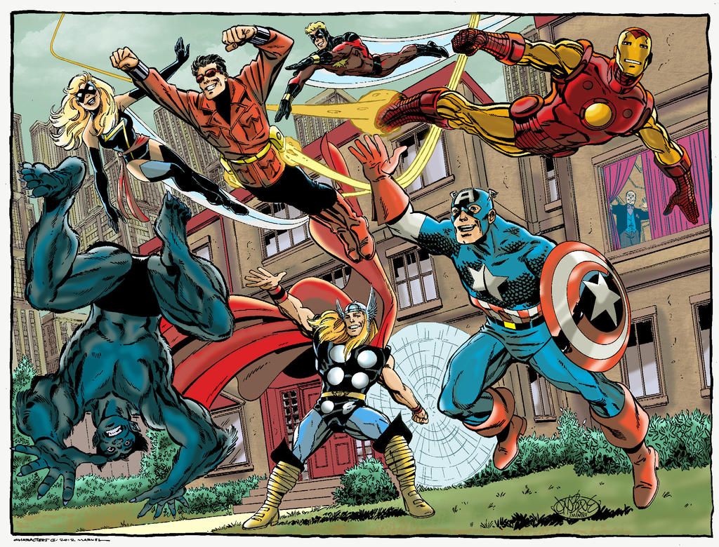 When did Mar-Vell join the Avengers?