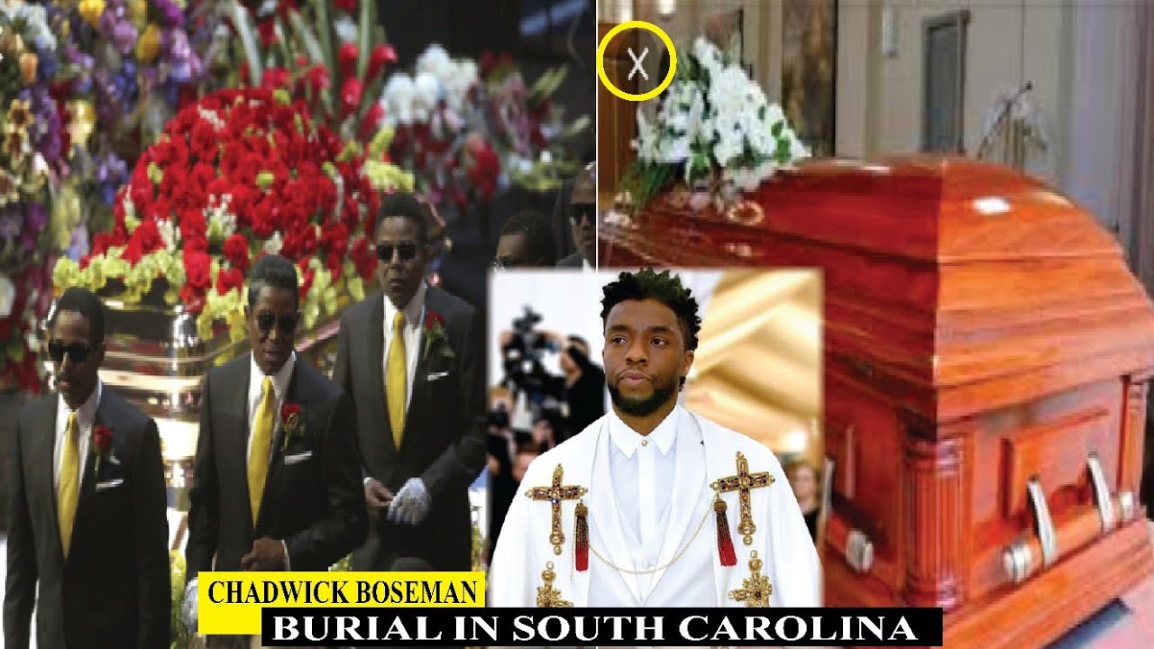 When was Chadwick Boseman funeral?