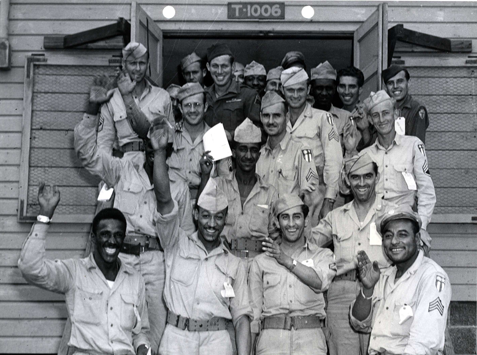 Where is Camp Kilmer located?