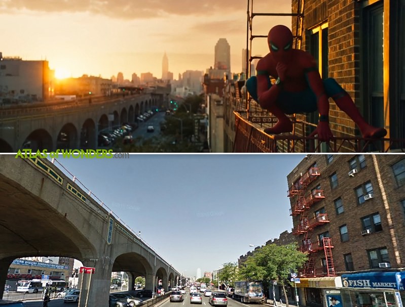 Where is the new Spider-Man being filmed?