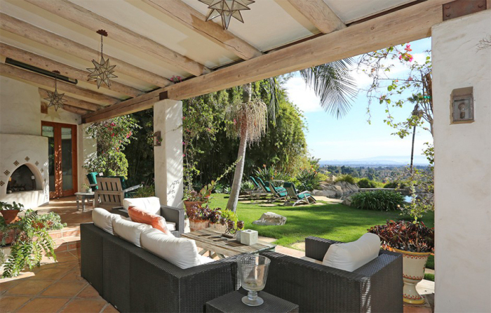 Where was Garry Shandling's house?