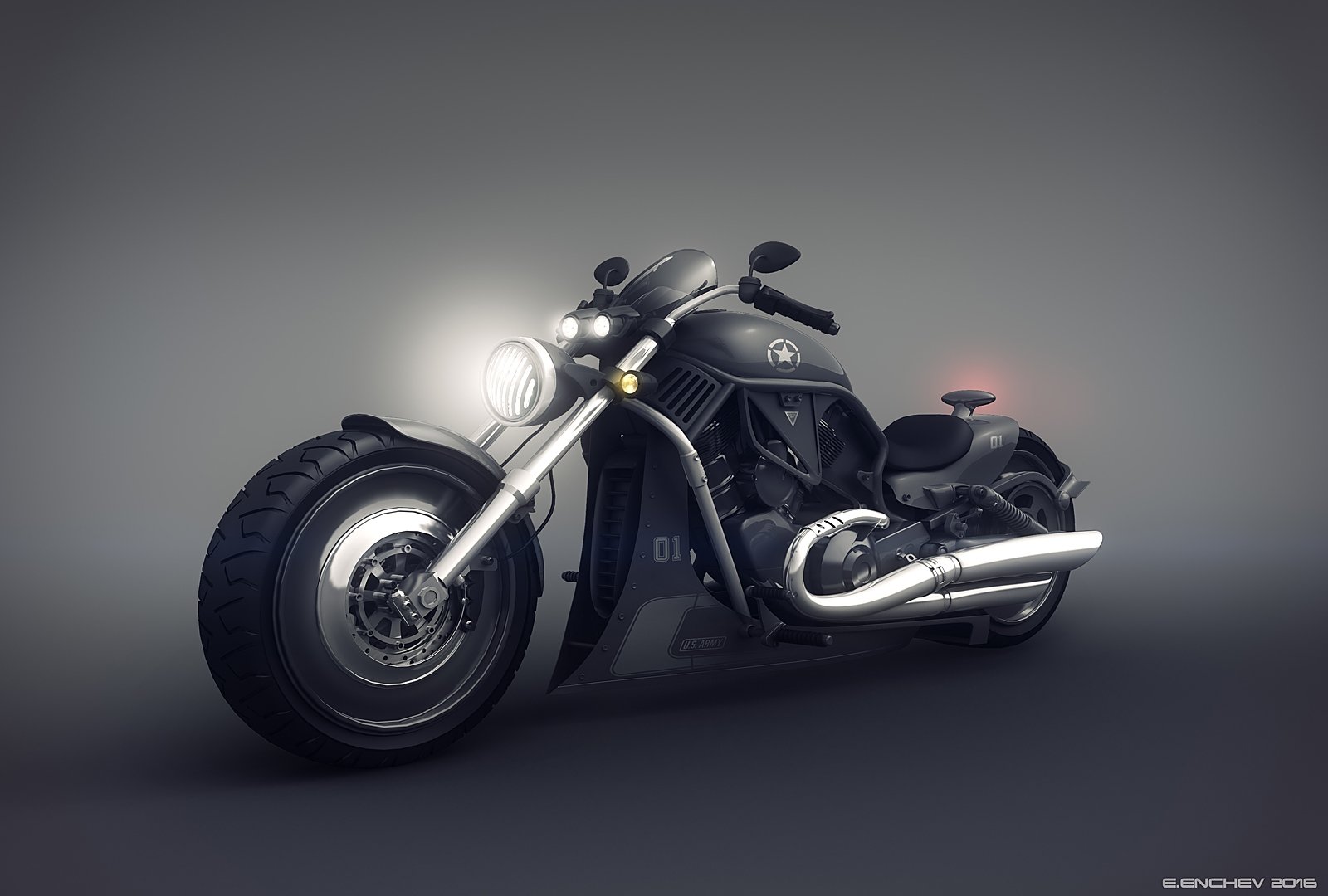 Which bike is used in Captain America Civil War?