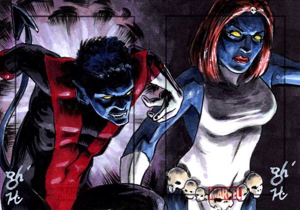 Who are Nightcrawlers parents?