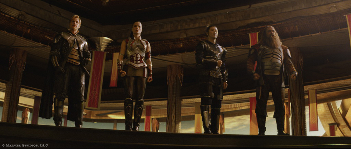 Who are Thor's 4 friends?