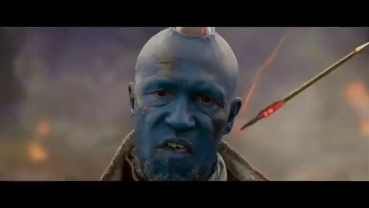 Who broke Yondu's arrow?