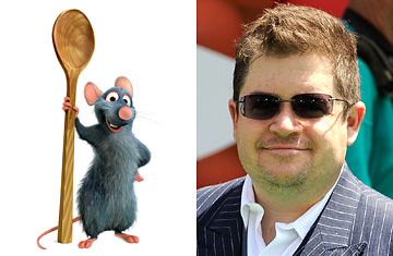 Who did Patton Oswalt voice?