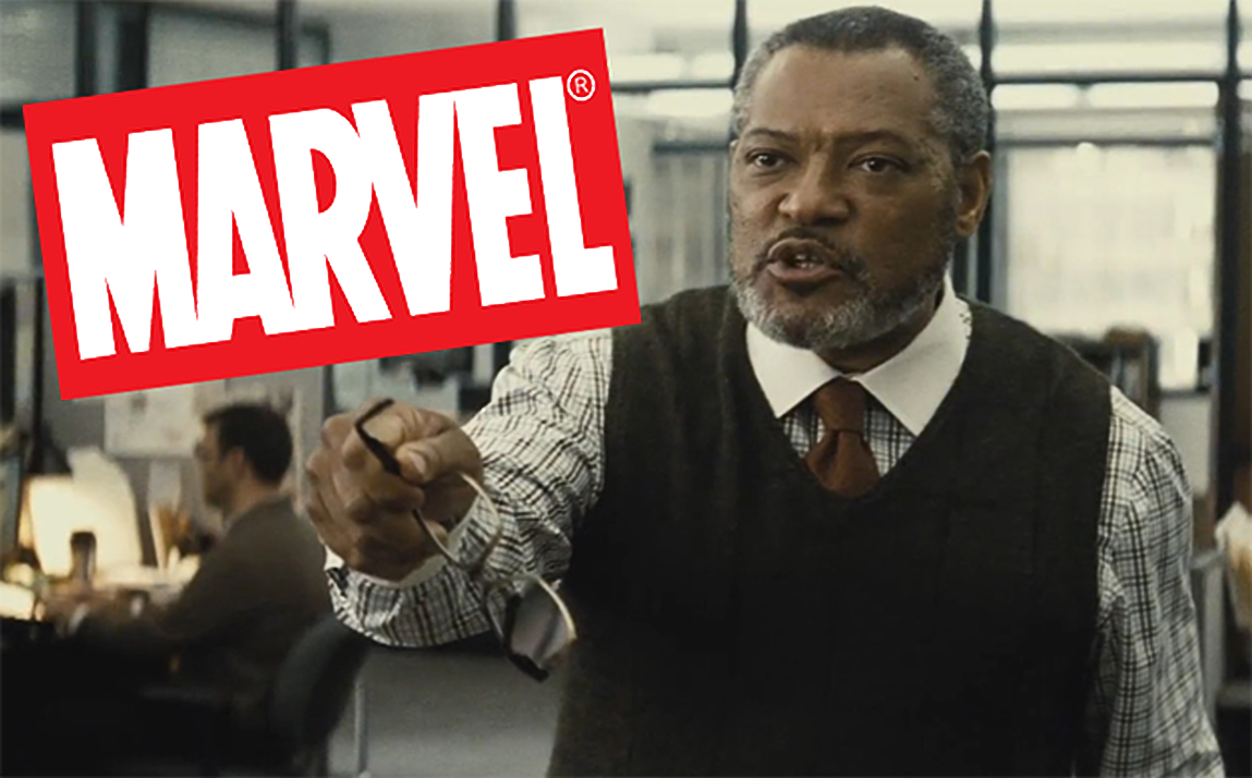Who does Laurence Fishburne play in Marvel?