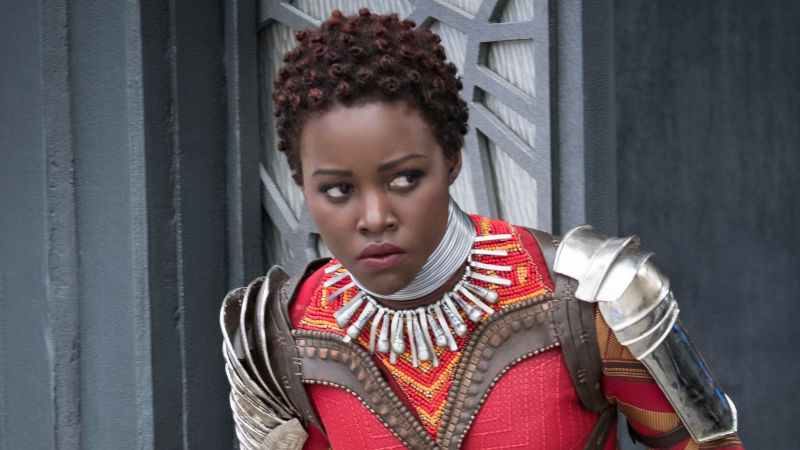 Who is Black Panther's girlfriend in the movie?