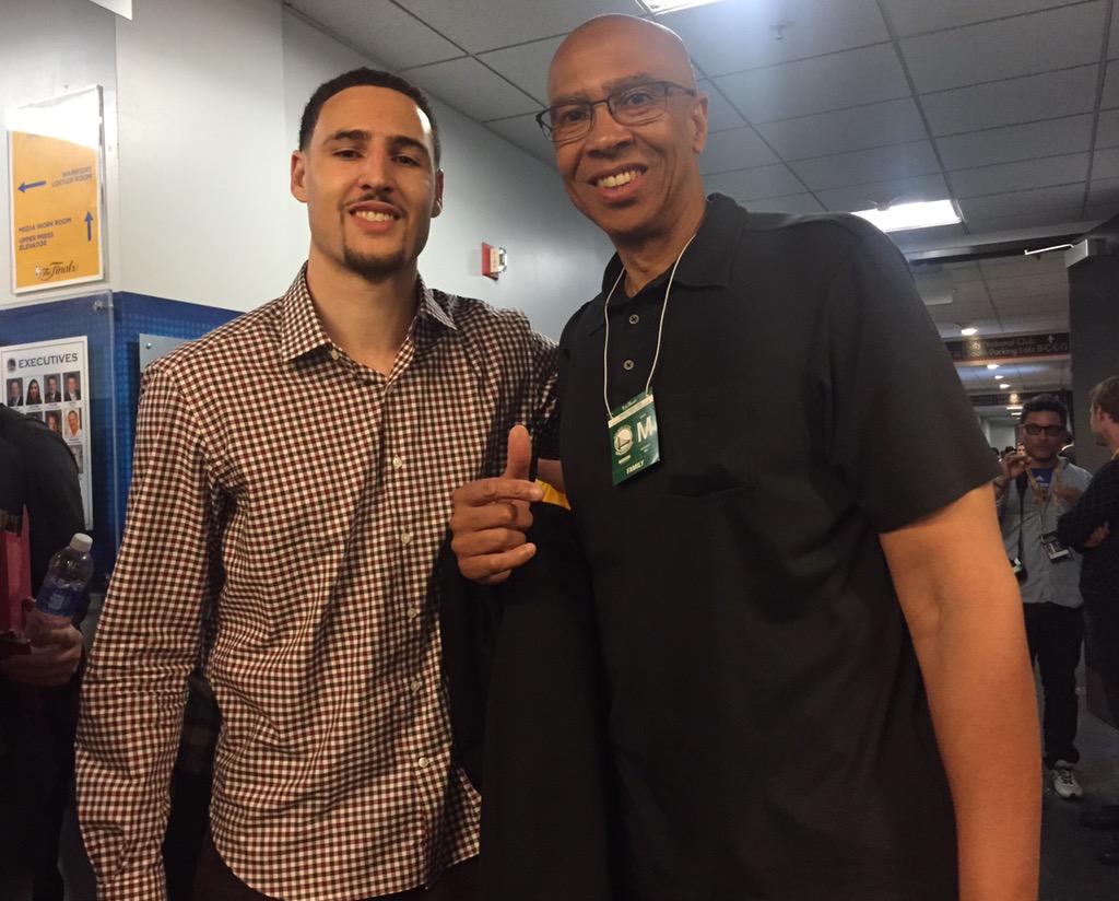 Who is Klay Thompson dad?