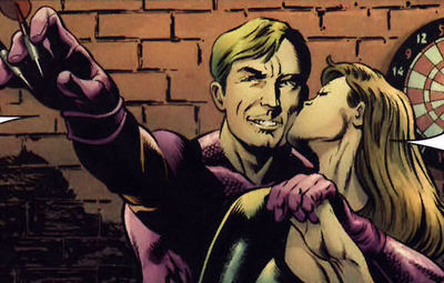 Who is Maya's boyfriend in Hawkeye?