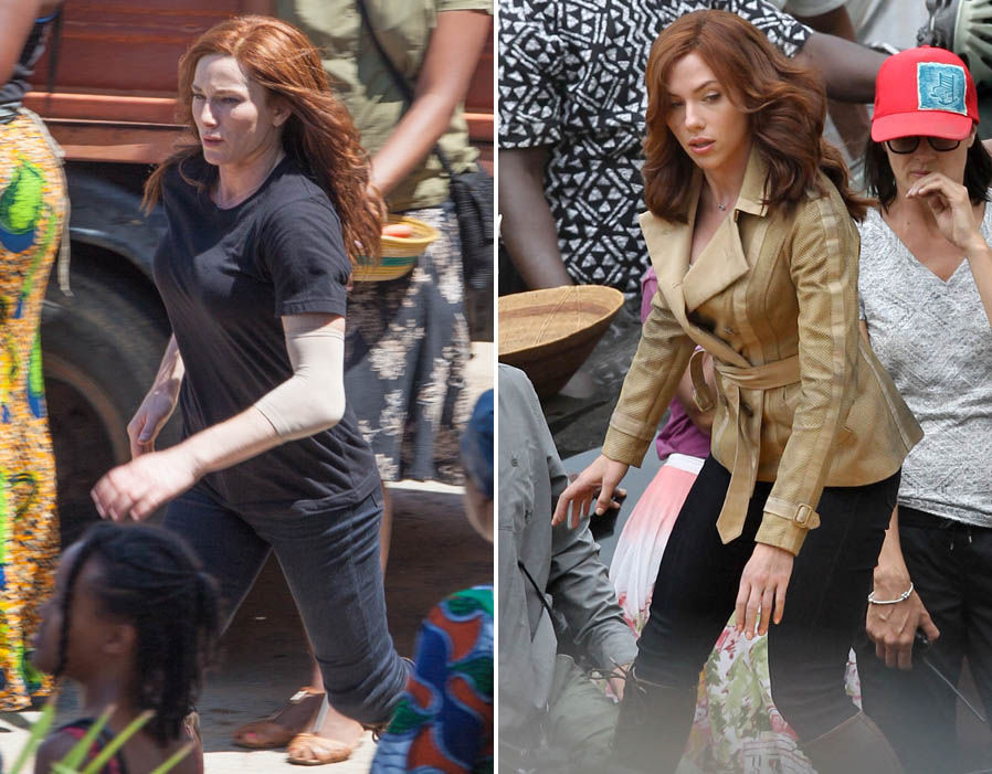 Who is Scarlett Johansson double?