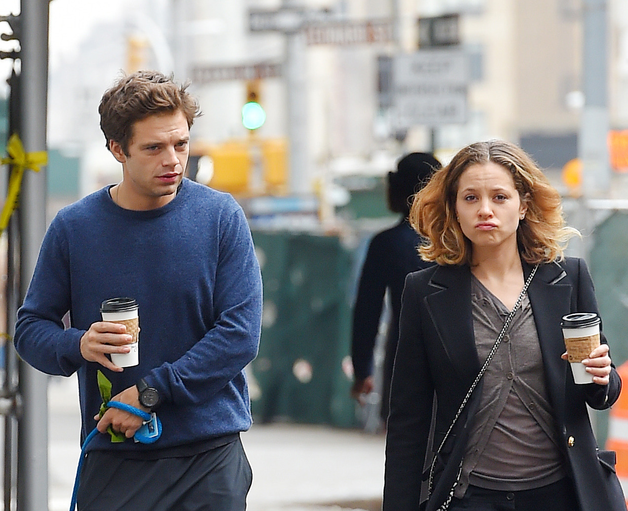 Who is Sebastian Stan's stepfather?