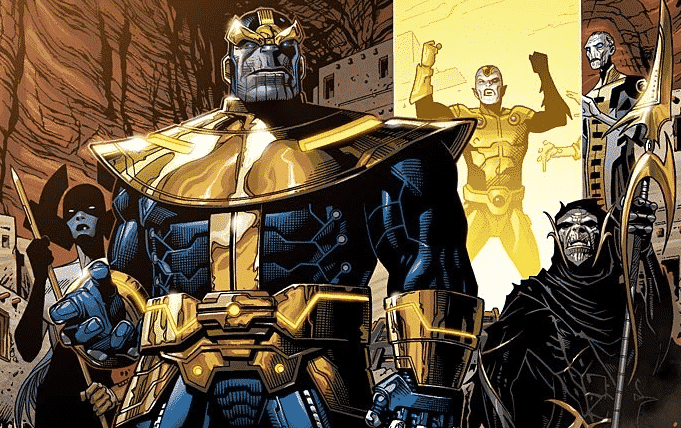 Who is Thanos right-hand man?