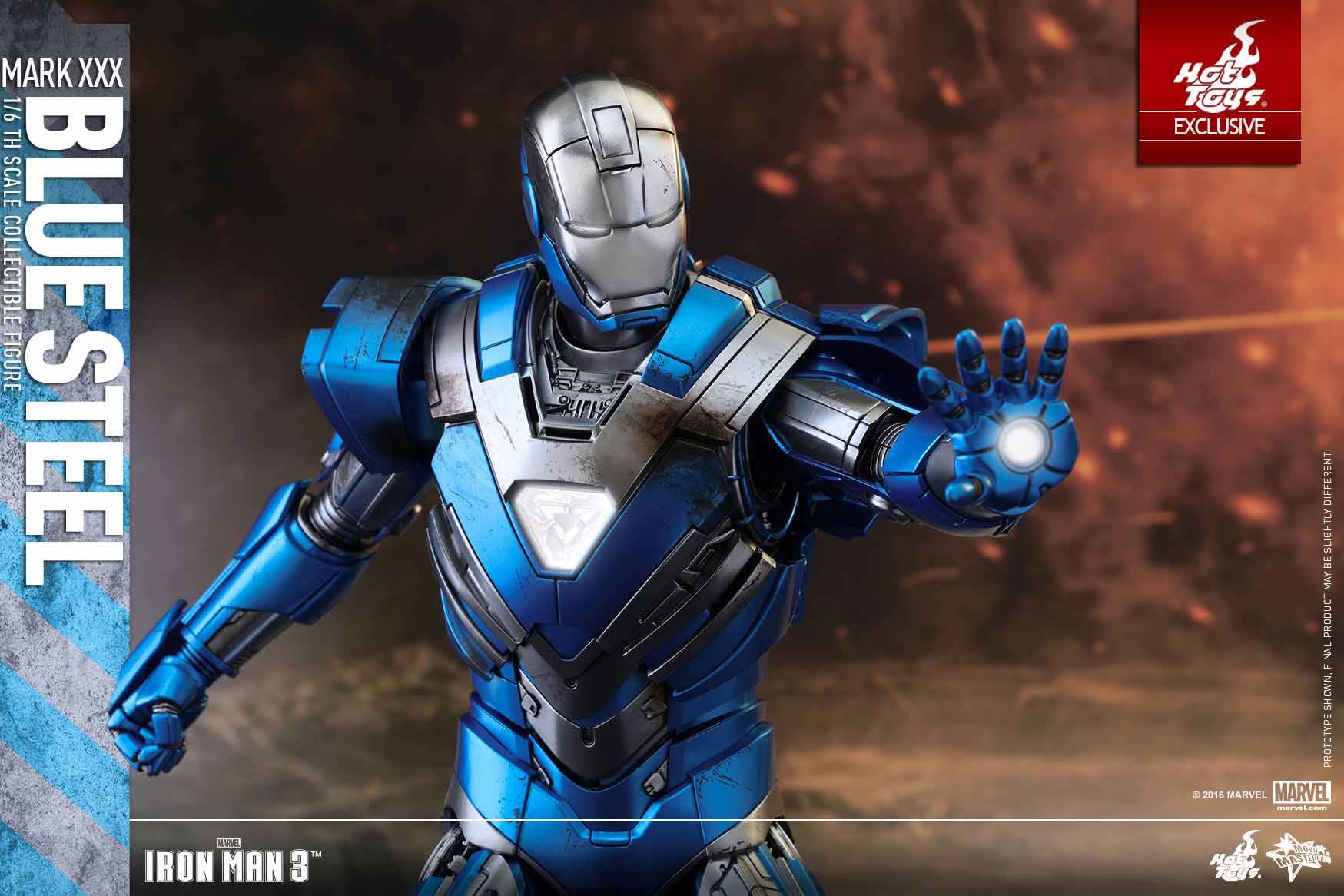 Who is blue Iron Man?
