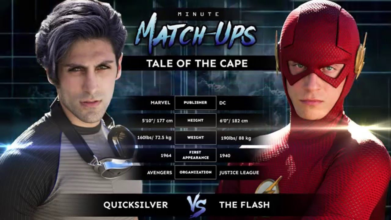 Who is faster Quicksilver or flash?