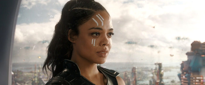 Who is the black girl in Thor: Ragnarok?