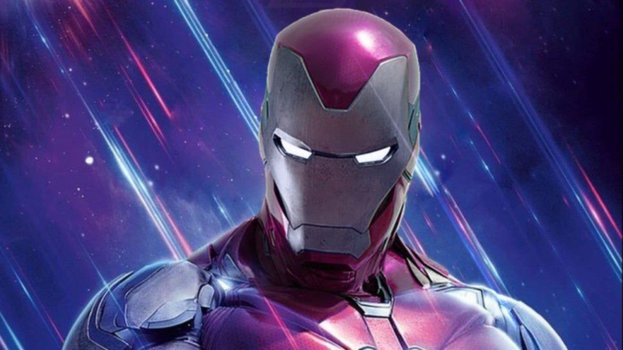 Who is the blue Iron Man in Endgame?