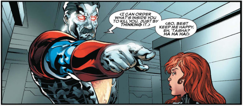 Who is the father of Natasha Romanoff?