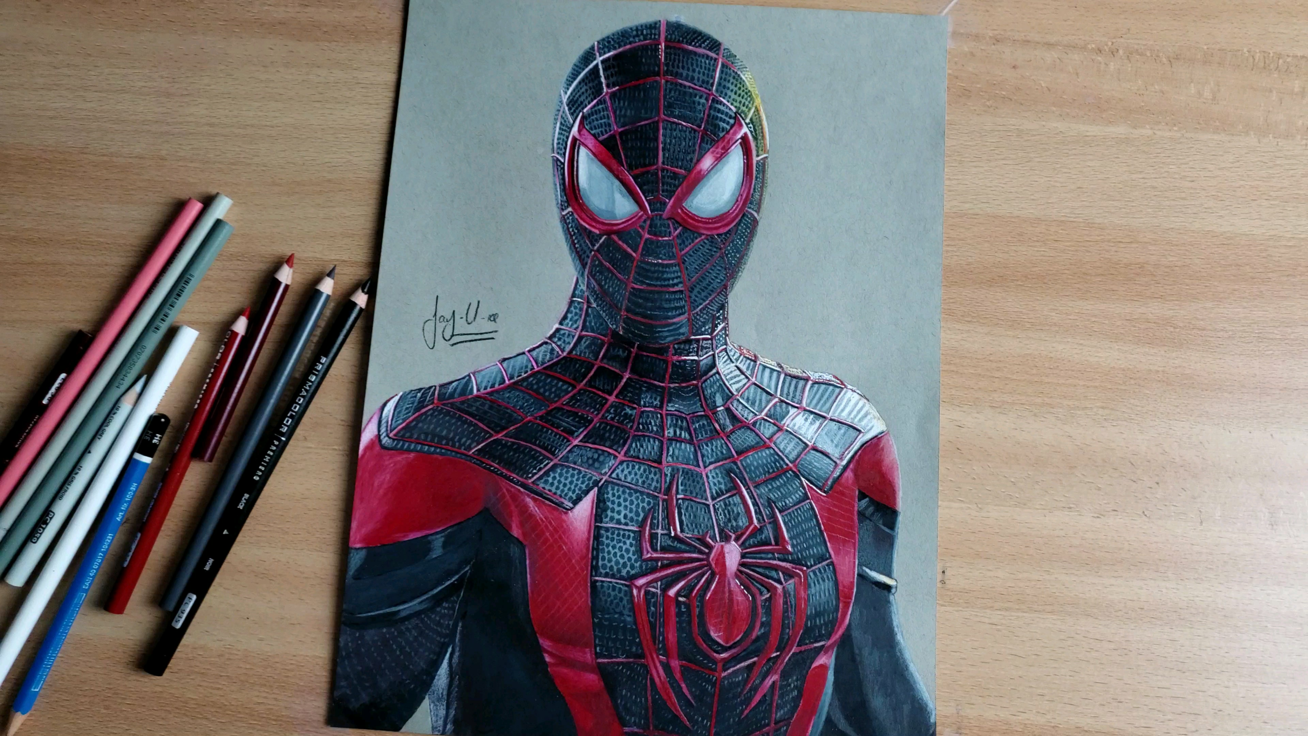 Who made Miles Morales suit?