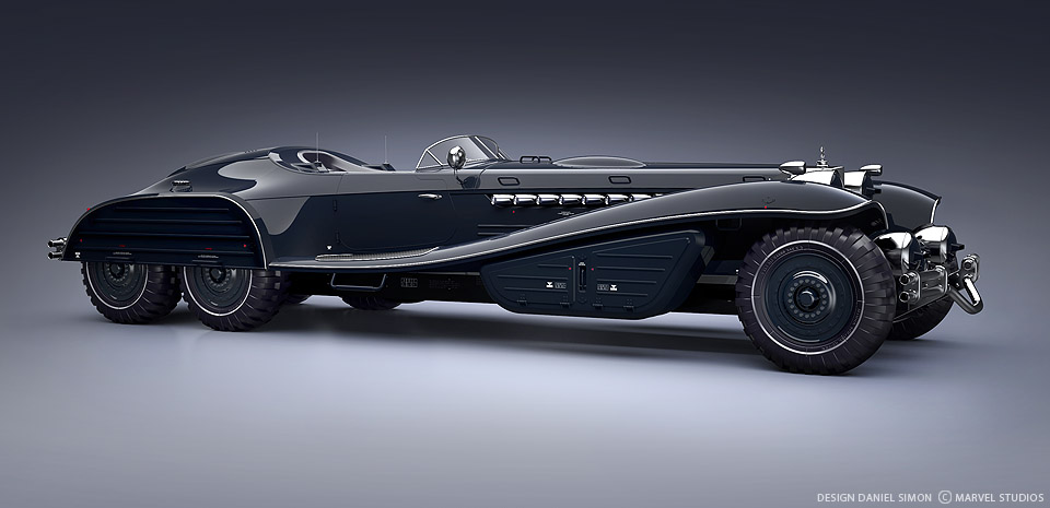 Who owns Red Skull's car?