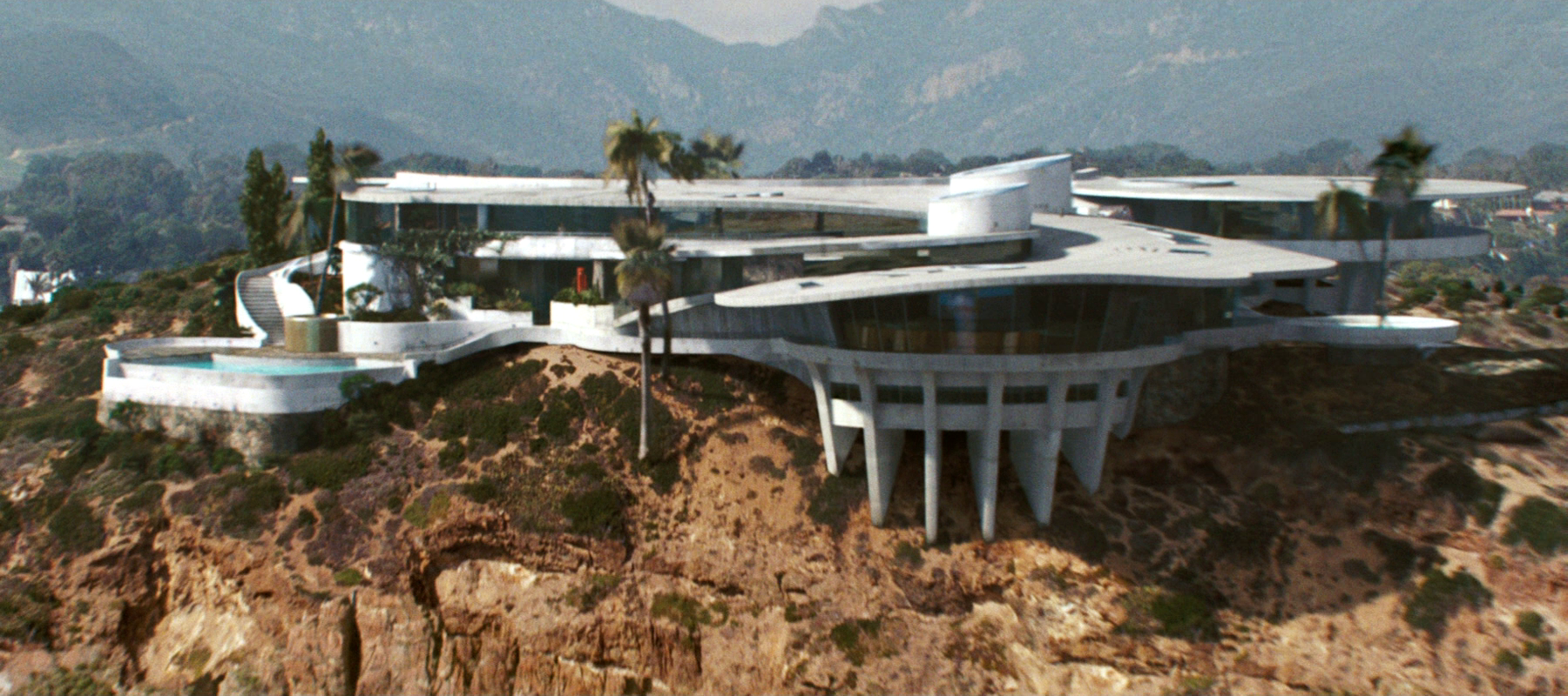 Who owns Tony Stark's house in Malibu?