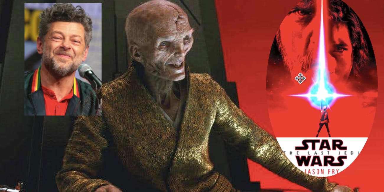 Who played snoke?