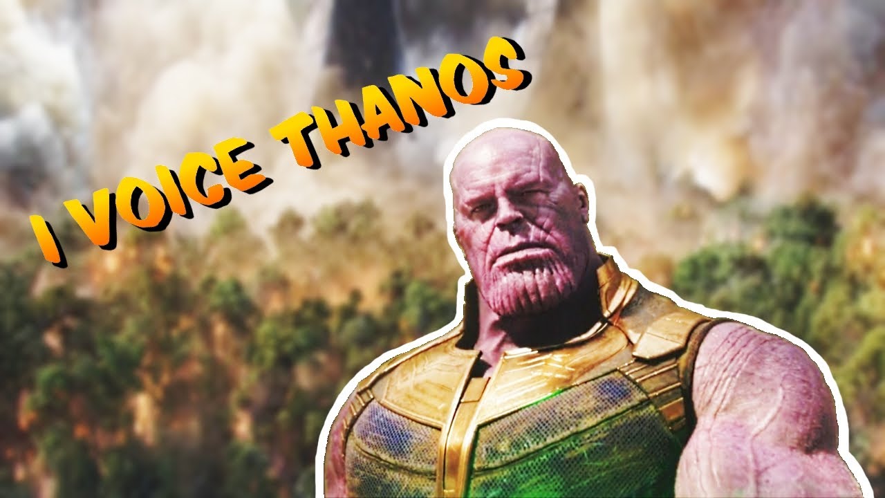 Who voiced Thanos?