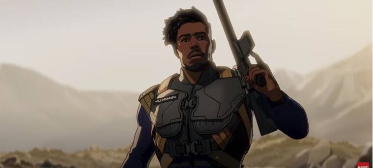 Who voices what if Killmonger saved Tony Stark?