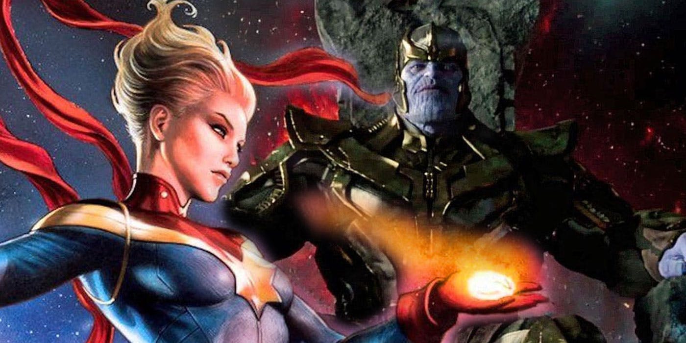 Who was Thanos in Captain Marvel?