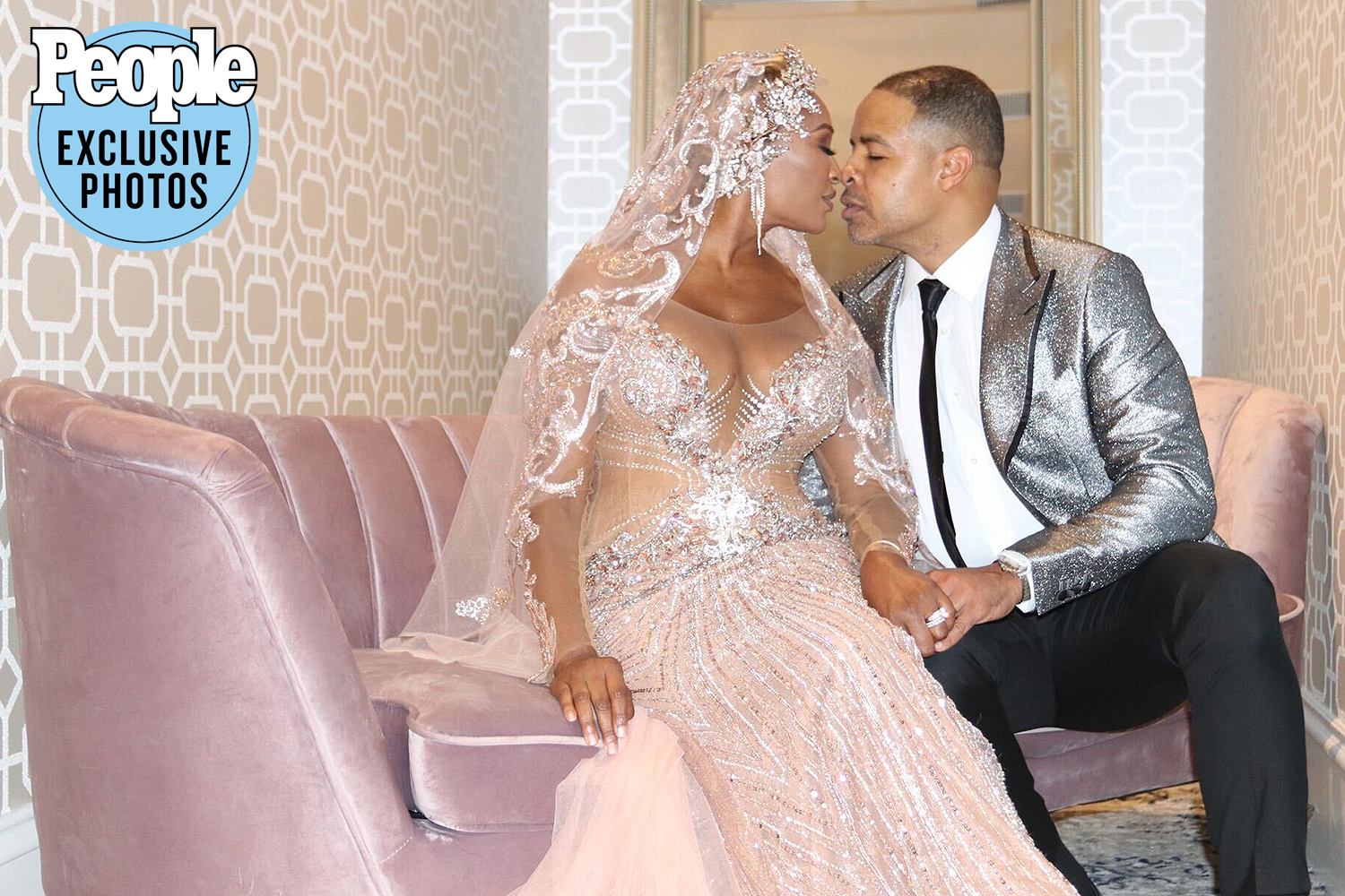 Who was in Cynthia Bailey's wedding?