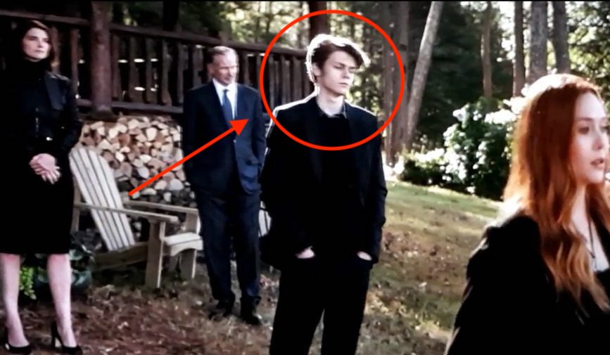 Who was the guy at the funeral in endgame?