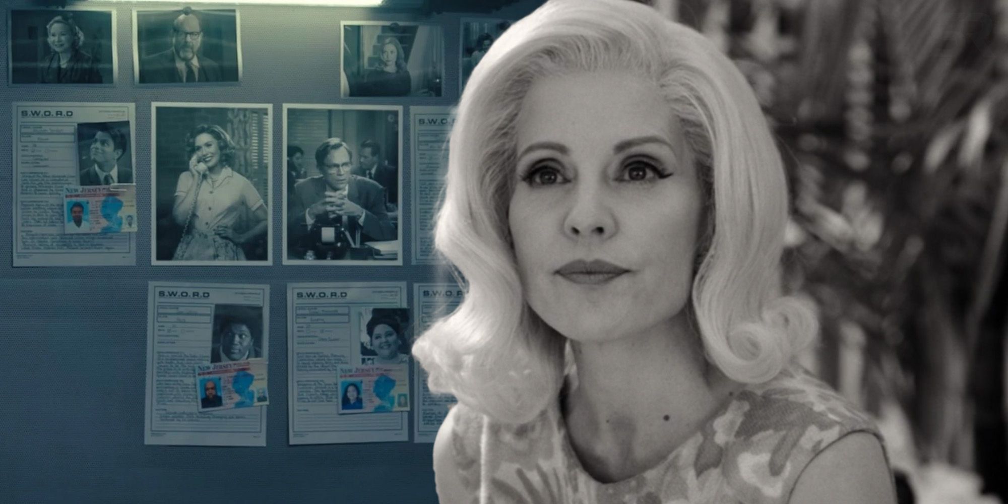 Who was the person in the witness protection program WandaVision?