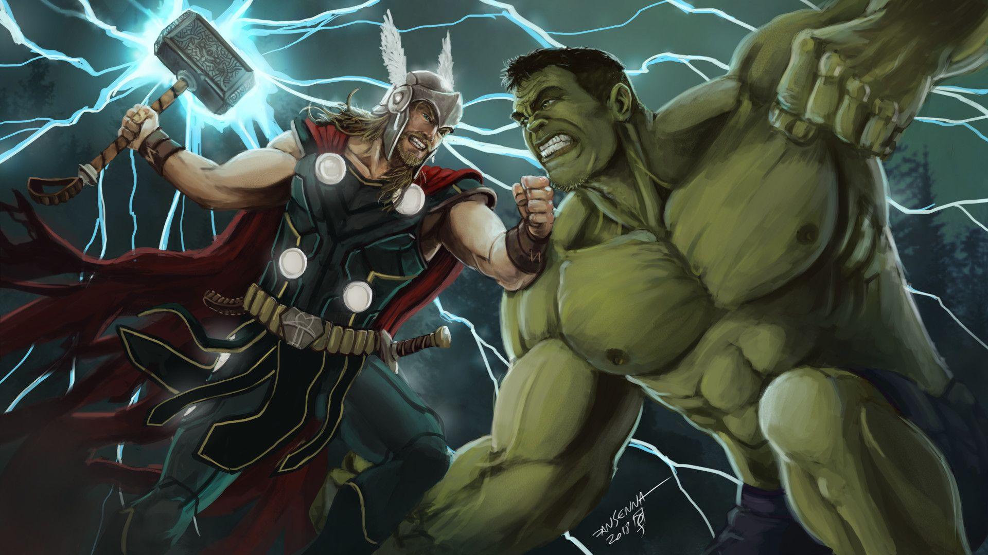 Who will win Hulk or Thor?
