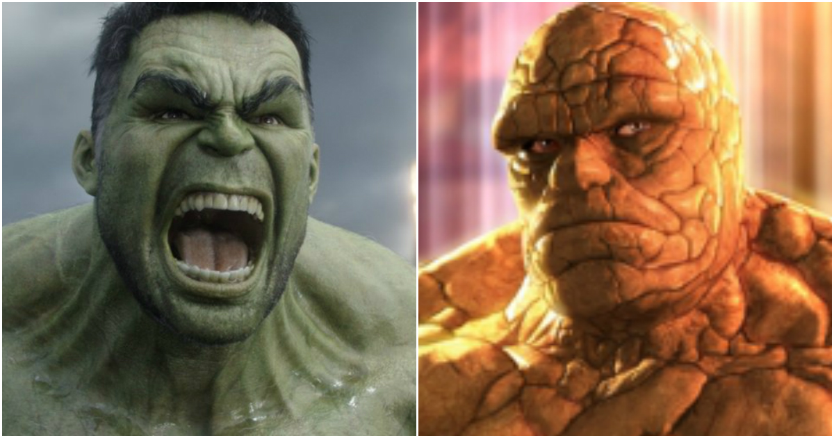 Who wins hulk vs thing?