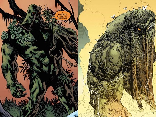 Who's more powerful Swamp Thing or Man-Thing?
