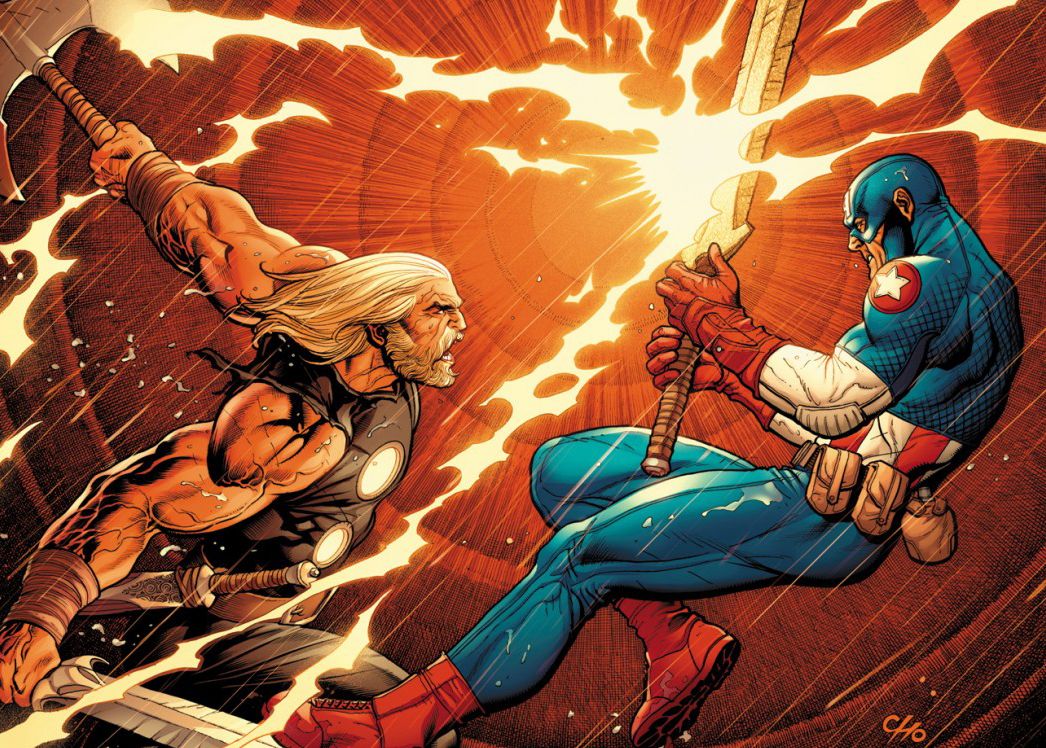 Who's stronger Captain America or Thor?