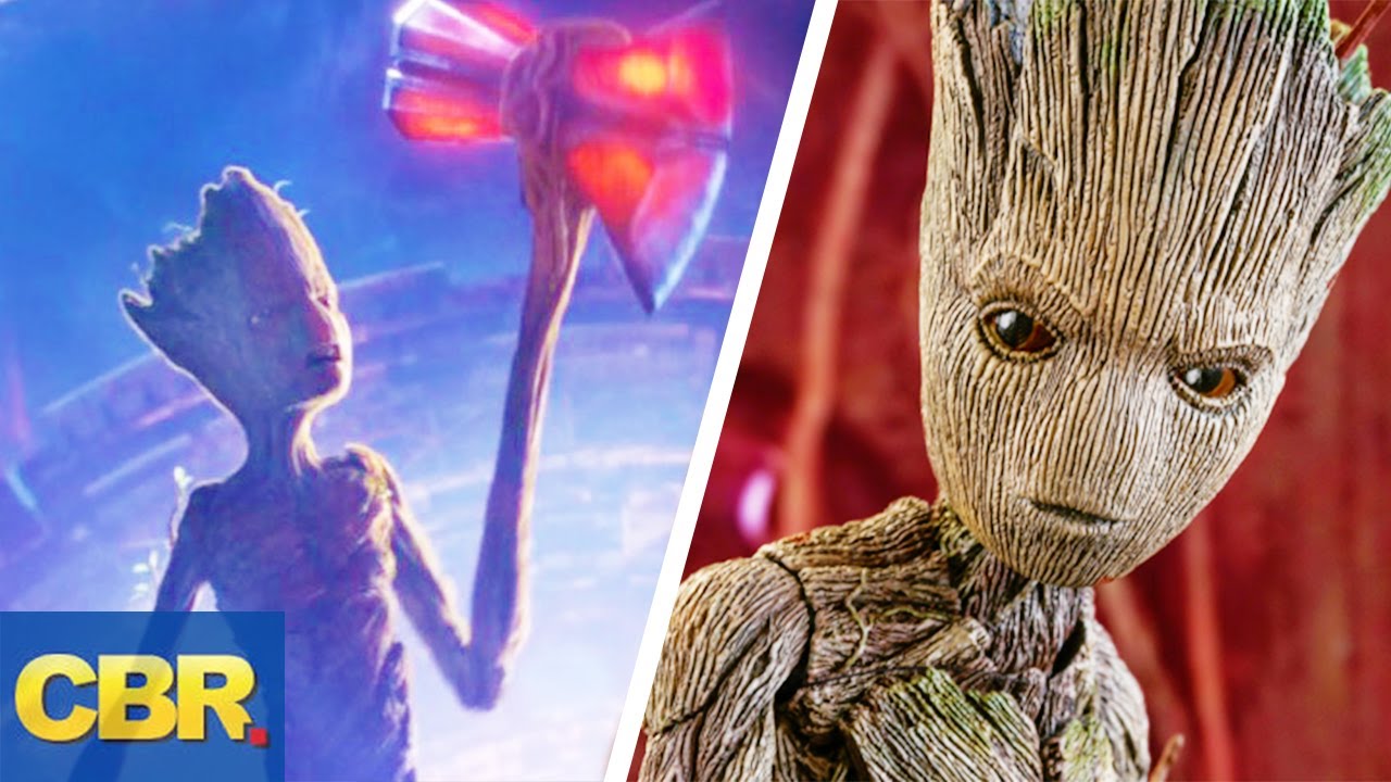 Why can Groot lift Thor's hammer?