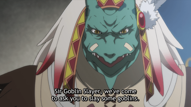 Why did Goblin say Godspeed?