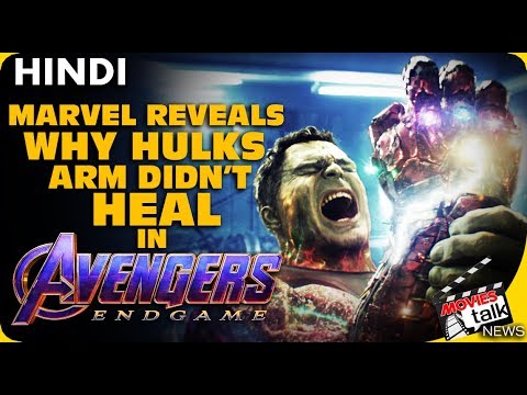 Why did Hulk's arm not heal?