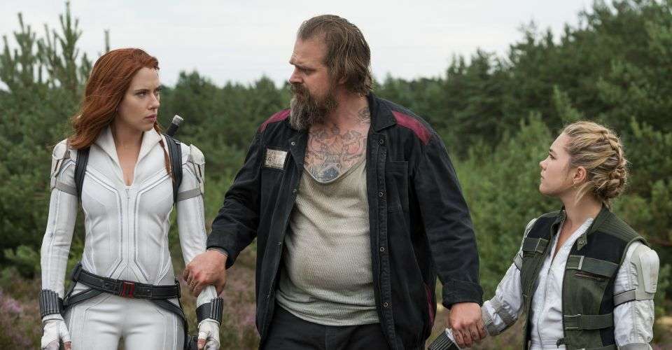 Why did Natasha touch her stomach in Infinity War?