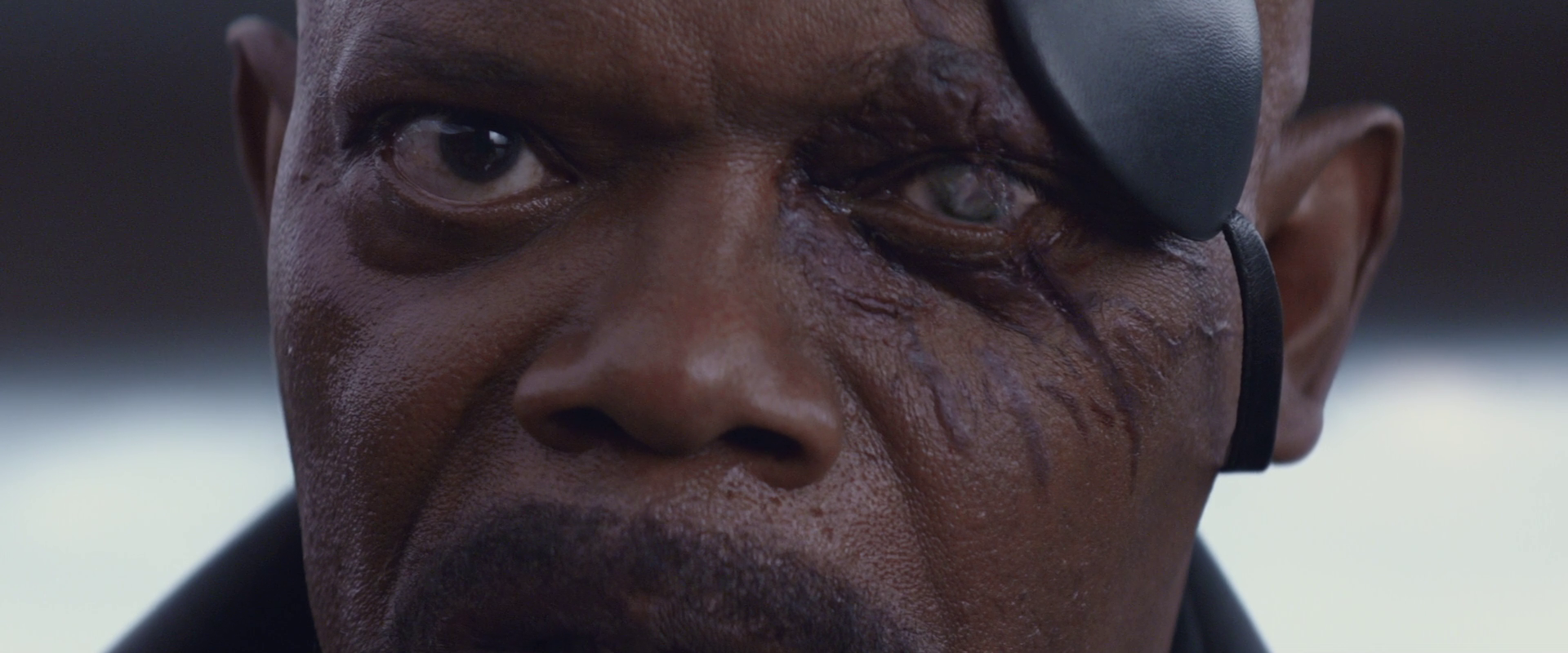 Why did Nick Fury burn his eye patch?
