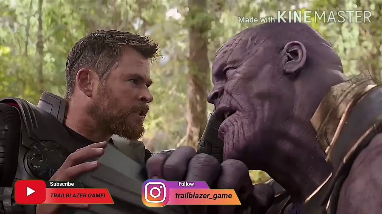 Why did Thanos click his fingers?