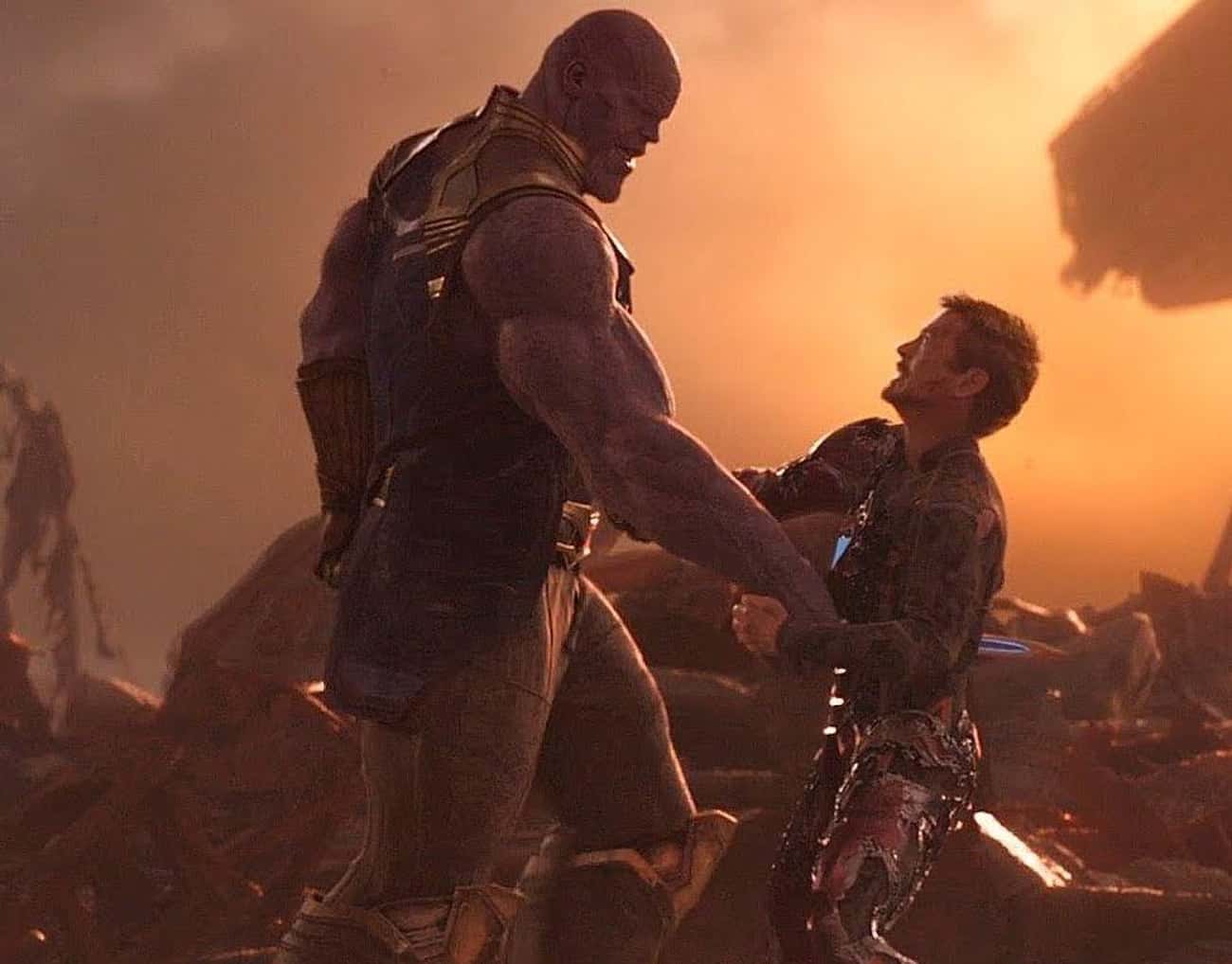 Why did Thanos say you are not the only one cursed with knowledge?