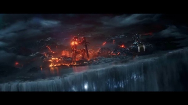 Why did Thor let Surtur destroy Asgard?