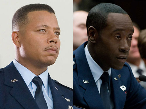 Why did they change James Rhodes actor?