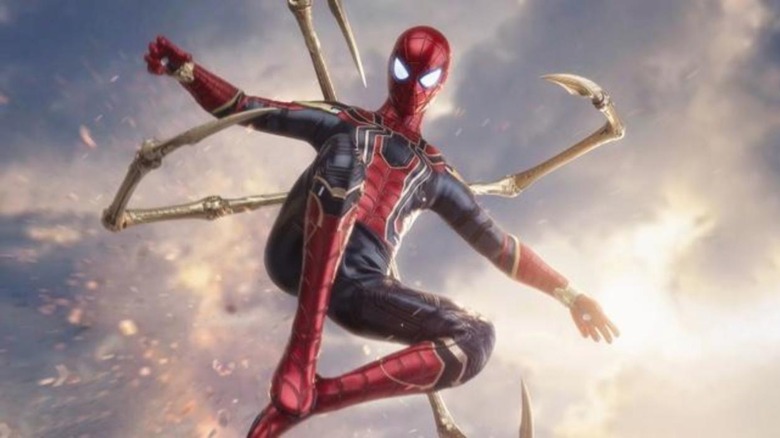 Why didn't Spider-Man use the Iron Spider suit in far from home?