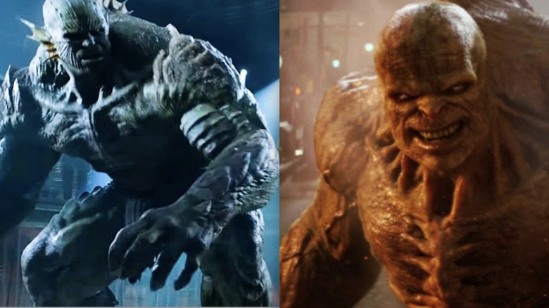 Why is Bruce Banner's arm in a sling?