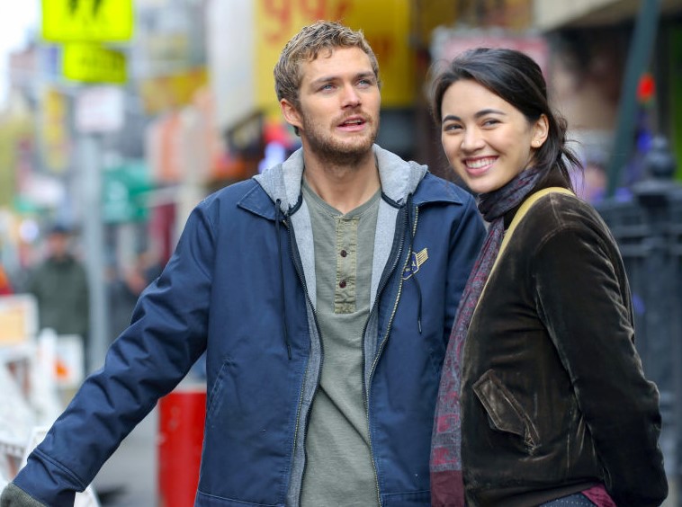 Why is Danny's Iron Fist yellow?