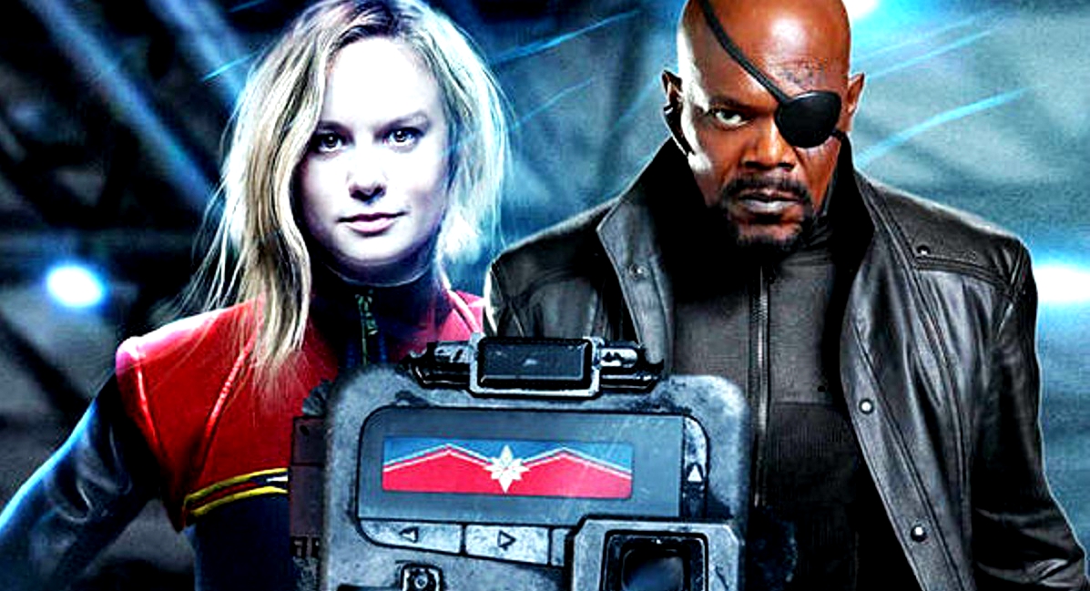 Why is Nick Fury different in Captain Marvel?